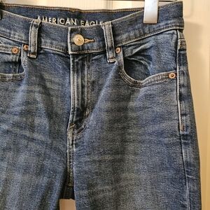 American Eagle Dark Blue Stretch Denim